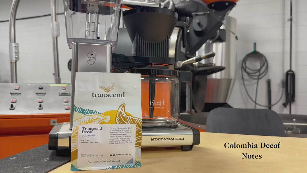 Colombian Decaf Coffee Tasting Video