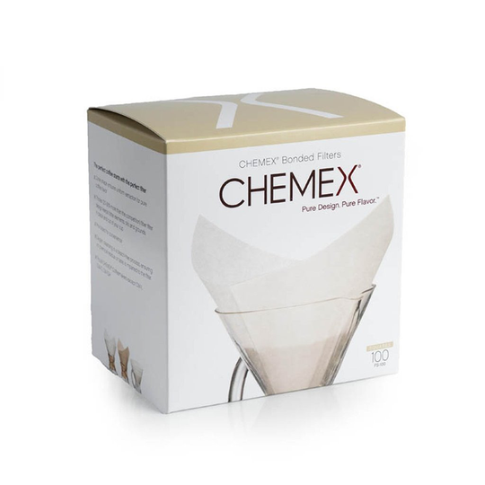 Box of 100 chemex coffee filters