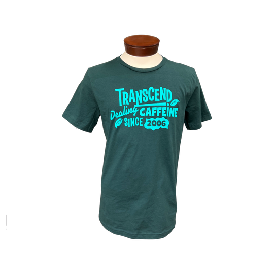 Transcend Coffee Shirt in Green